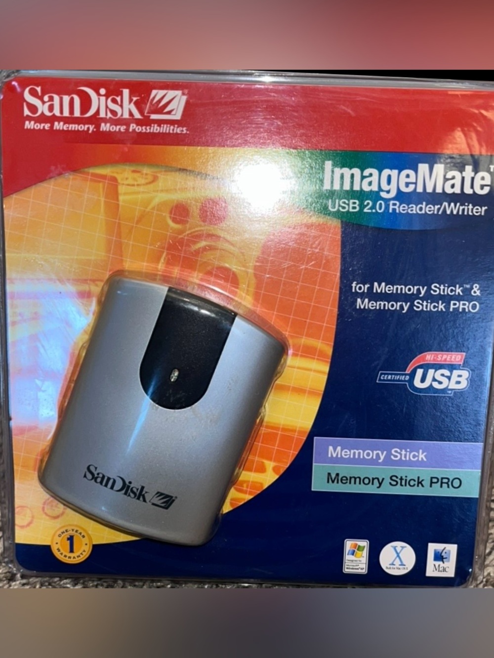 SanDisk ImageMate USB 2.0 Card Reader/Writer for SD & MultiMediaCard